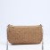 Baget Baget with zipper, long belt, beige color
