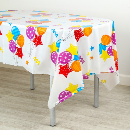 Single tablecloth "Balls" 180x137-2