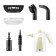 Steiring KitFort KT-9180, 1050 W, 0.35 l, 30 g/min, heating 3 minutes, white-green