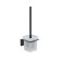Ersh for the toilet IDDIS SLIDE, 103x113x336 mm, matte glass