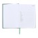 Dated diary 2024, A5, 176 sheets, Attomex.orion, Bumvinyl cover, Lasse, Blok 70 g/m2, Green