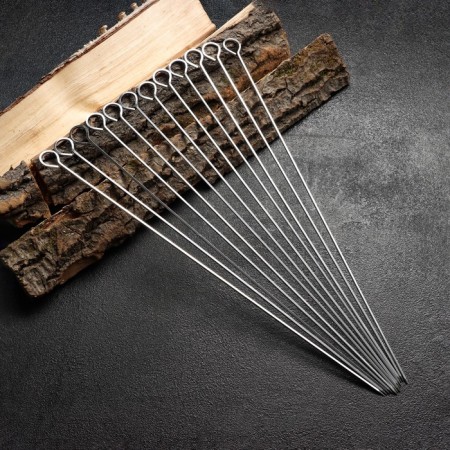 A set of shampoos -spokes 12 pcs, the working part is 47 cm, width is 3 mm, thickness is 2 mm-1