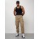 Cargo jeans men, size 50-52, beige color