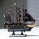 Ship Sixput Gangut, black sails, 16x4x15.5cm