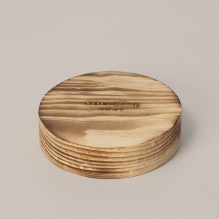 A solid cedar array stand, firing, 10 x2.5 cm-4