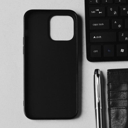 Hoco case for the iPhone 14 Pro Max, TPU, reinforced window under the camera, black-1