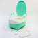 Children's pot "Raccoon", white/green color