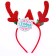 Carnival rim "horns", with a cap, color mix