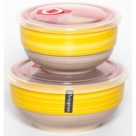 Elrington Saletniks set “Airgraph. Sunny morning ", with plastic lids, 2 pcs