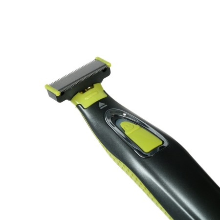 Luazon Ltri-04 hair trimmer, for mustaches/beards, 3 nozzles, battery, black and green-7