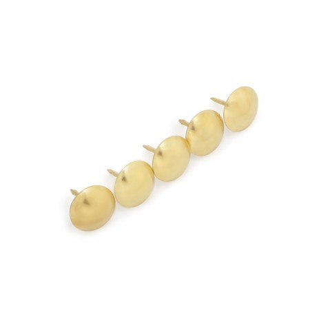 Tundra nails, decorative, 19x22 mm, gold, 200 pcs-13