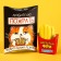 Chewing gum "devour", in the form of potatoes of fries, 15 g.