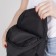 Sling bag ZFTS, from textiles, black color