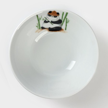 Panda salad bowl, 600 ml, white, porcelain-1