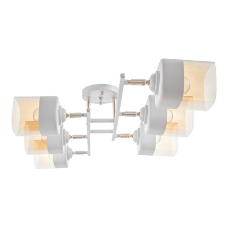 Camelia chandelier 6he27 40W white-gold 70x47x27 cm Bayerlux-6