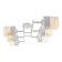Camelia chandelier 6he27 40W white-gold 70x47x27 cm Bayerlux
