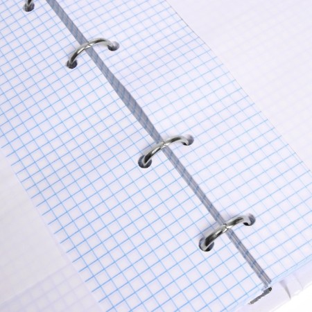 Notebook on rings, 160 sheets in the Cede Cede Cede, solid cover, glossy lamination, with a replaceable block-7