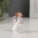 Souvenir Polystone "Girl Angel with two tails" mix 2.6x4x5.5 cm