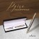 Handle Gift Ballic Calligrata New, in the leatherette case, rotary, silver hull with gold