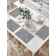 A set of napkins for setting the table "Shiny noise", rectangular, size 32x46 cm, 4 pcs
