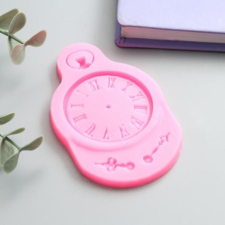 Mold Silicon "Pocket Watch" 9x5.6 cm-1