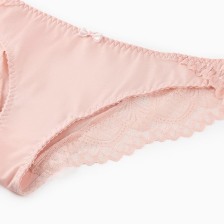 Panties women's shorts, color peach, size 48-1