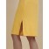 Female dress, size s, yellow color