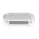 Wireless headphones KM12, TWS, inserts, BT 5.0, 30/200 mAh, transparent, white