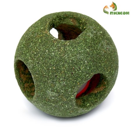 A toy for cats from pressed cat mint "Double Joy", 8 cm