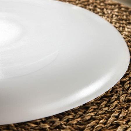 Oval dish luminarc diwali, d = 33 cm, glass ceramic, white color-2