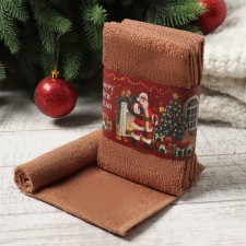 New Year. Set of terry towels Ethel 