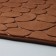 Savanna Memory Foam bath and toilet rug, 50 × 80 cm, brown color