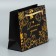 Gift package, packaging, “best”, black craft, 15 x 12 x 5.5 cm
