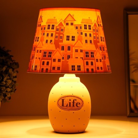 Table lamp "City" E14 15W 20x20x31 cm Risalux-2