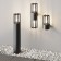 Landscape lamp Outdoor O453FL-01GF, E27, 1x15 W, 120x120x750 mm, graphite