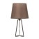 Barre table lamp E27 40W brown 20.5x20.5x38 cm Risalux