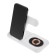 Wireless charger 3 in 1 Y36, 15 W, folding, backlight, USB, Type-C, white