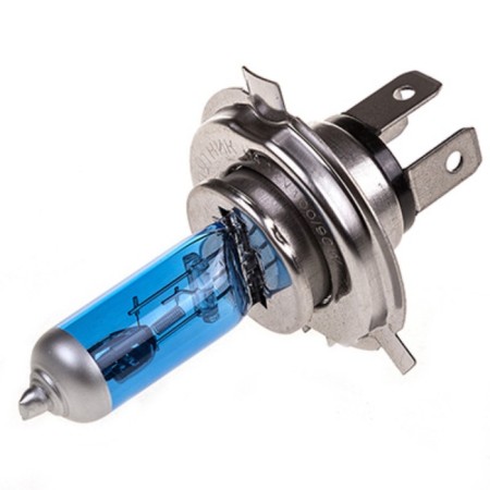 Car lamp Skyway H4, 12 V, 100/90 W, P43T, Xenon White+30, 4500 K, 2 pcs