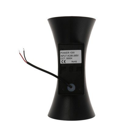 Facade lamp "Elegant", FSD-051, 10 W, 3000K, 1 Ray, IP65, 220 V, plastic, black-11