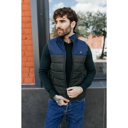 Male ise vest, size 46, khaki color-3