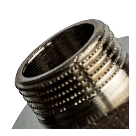 Nipple of the transition stout SFT-0004-011434, 1 1/4 "x 3/4", external thread, nickel. brass-3