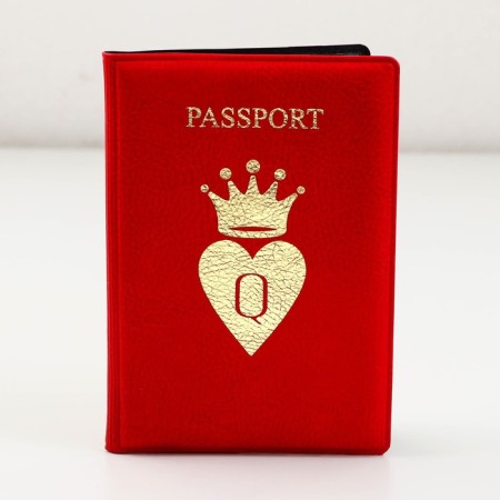 Cover for the Passport "Queen", artificial leather-9