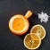 Porcelain magisto magistro "Cerera", 100 ml, d = 7.5 cm, color orange color