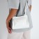 Bag Female Tout with zipper, white color