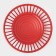 Fruitor Dilana "Discart", plastic, 21.5 × 6.7 cm, red