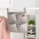Organizer for storing the suspended Classic, 4 pockets, 35 × 35 cm, color gray color