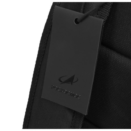 Backpack textile luxury x Onlytop, with pockets, black color-16
