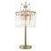 Lapel -Decorative lamp Citilux "Inga" CL335833 27x27x56 cm, 3x60W, E14, brown color