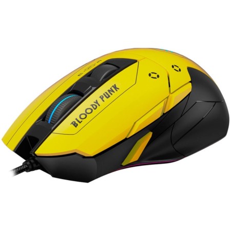 Mouse A4Tech Bloody W70 Max Punk Yellow/Black-2