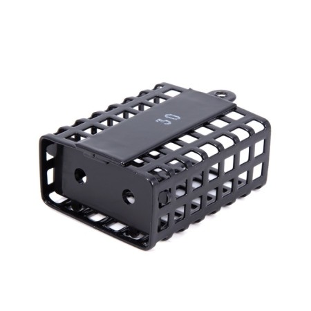 Feeding feeder Yaman rectangular 30 g, metal, removable plastic bottom, packaging 10 pcs. 106948-3